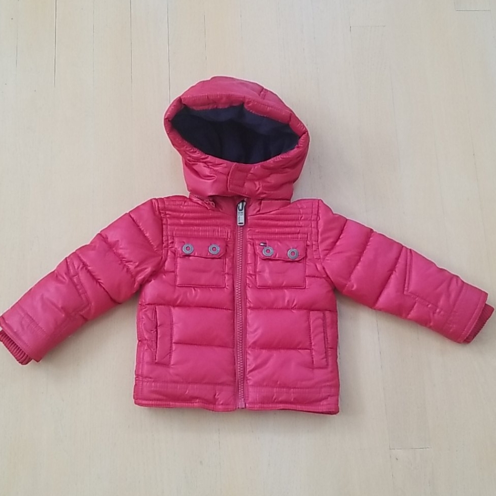 Tommy Hilfiger Red Puffer Coat